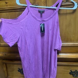 EXPRESS new with tags purple shirt